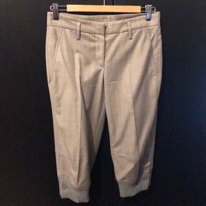 Beige short pants